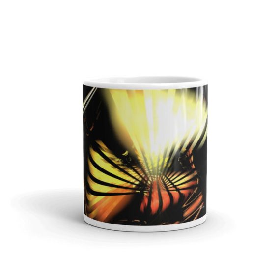 Fractal Art Mug - "Sun Burst" - 11oz