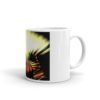 Fractal Art Mug - "Sun Burst" - 11oz - Side View